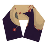 Cute Voodoo Doll Print Scarf