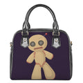 Cute Voodoo Doll Print Shoulder Handbag