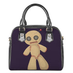 Cute Voodoo Doll Print Shoulder Handbag
