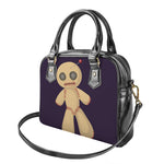 Cute Voodoo Doll Print Shoulder Handbag