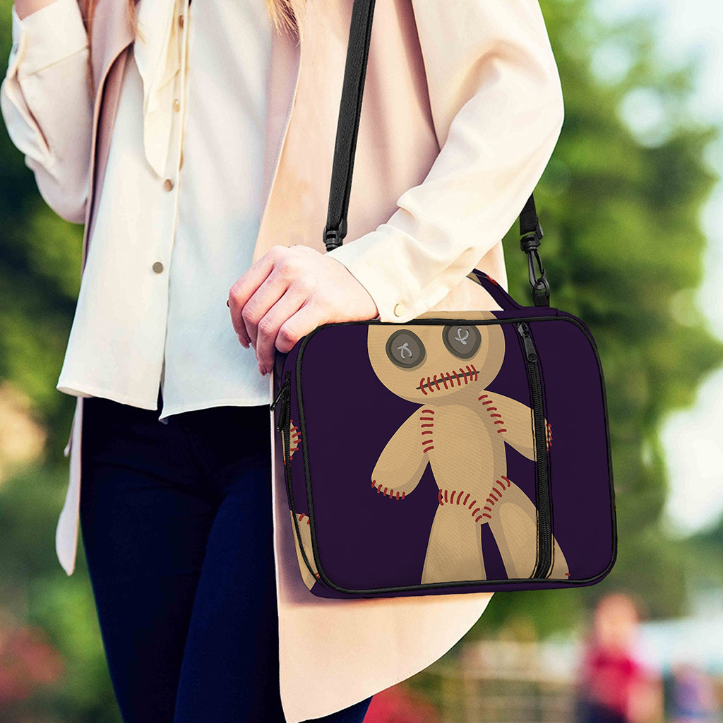 Cute Voodoo Doll Print Shoulder Strap Bible Bag