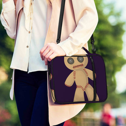 Cute Voodoo Doll Print Shoulder Strap Bible Bag