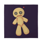 Cute Voodoo Doll Print Silk Bandana