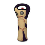 Cute Voodoo Doll Print Single Neoprene Wine Tote