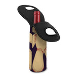 Cute Voodoo Doll Print Single Neoprene Wine Tote