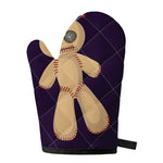 Cute Voodoo Doll Print Single Oven Mitt