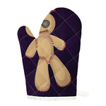 Cute Voodoo Doll Print Single Oven Mitt
