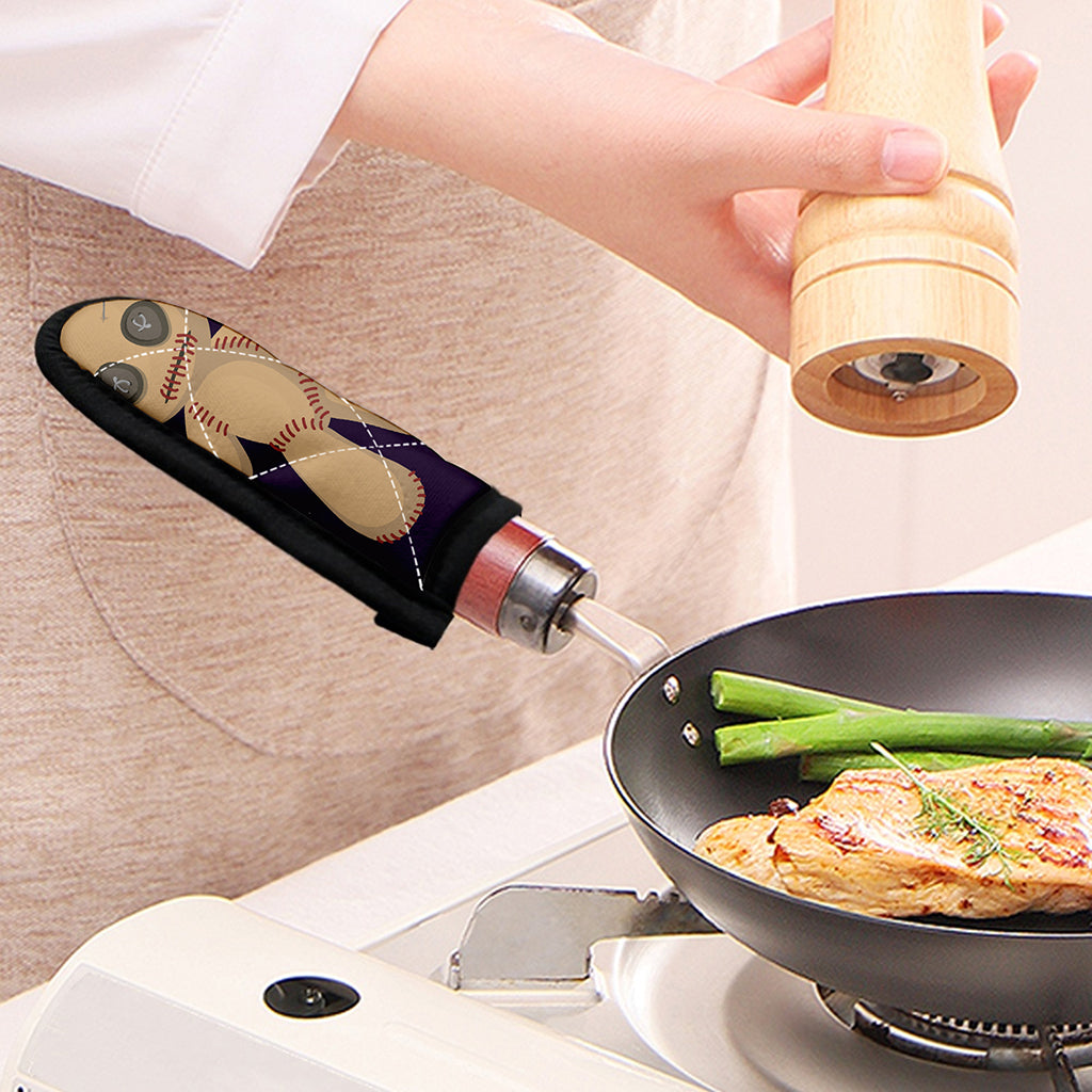 Cute Voodoo Doll Print Skillet Handle Cover