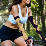 Cute Voodoo Doll Print Sun Protection Arm Sleeves