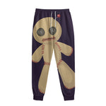 Cute Voodoo Doll Print Sweatpants