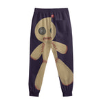Cute Voodoo Doll Print Sweatpants