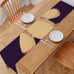 Cute Voodoo Doll Print Table Runner