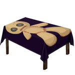 Cute Voodoo Doll Print Tablecloth
