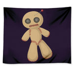 Cute Voodoo Doll Print Tapestry