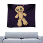 Cute Voodoo Doll Print Tapestry
