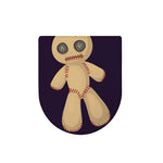 Cute Voodoo Doll Print Toilet Lid Cover