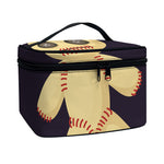 Cute Voodoo Doll Print Travel Makeup Bag