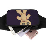 Cute Voodoo Doll Print Waist Bag