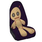 Cute Voodoo Doll Print Waterproof Car Seat Cover