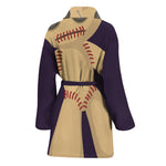 Cute Voodoo Doll Print Women's Bathrobe