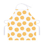 Cute Waffle Pattern Print Adjustable Apron