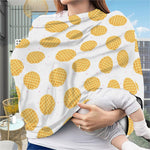 Cute Waffle Pattern Print Baby Seat Cover