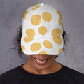 Cute Waffle Pattern Print Baseball Cap