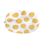 Cute Waffle Pattern Print Car Side Mirror Covers