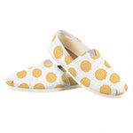 Cute Waffle Pattern Print Casual Shoes