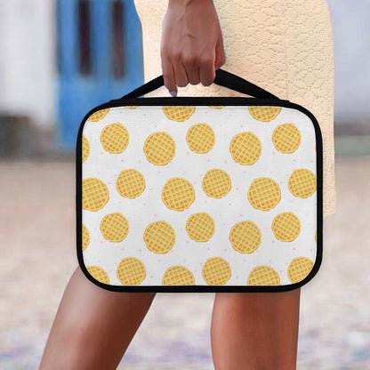 Cute Waffle Pattern Print Classic Bible Case