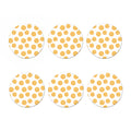 Cute Waffle Pattern Print Coaster Set