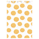 Cute Waffle Pattern Print Curtain