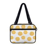 Cute Waffle Pattern Print Double Strap Bible Bag