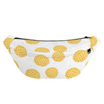Cute Waffle Pattern Print Fanny Pack