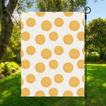 Cute Waffle Pattern Print Garden Flag