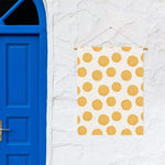 Cute Waffle Pattern Print Garden Flag