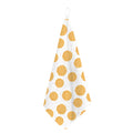 Cute Waffle Pattern Print Hand Towel