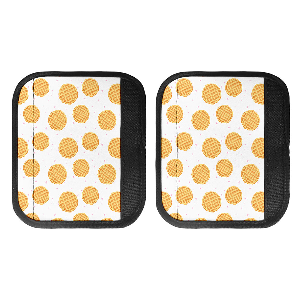 Cute Waffle Pattern Print Handle Covers