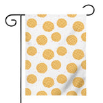 Cute Waffle Pattern Print House Flag