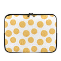 Cute Waffle Pattern Print Laptop Sleeve