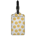 Cute Waffle Pattern Print Luggage Tag