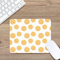 Cute Waffle Pattern Print Mouse Pad
