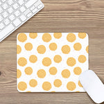 Cute Waffle Pattern Print Mouse Pad