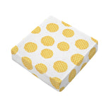 Cute Waffle Pattern Print Outdoor Seat Cushion Cover