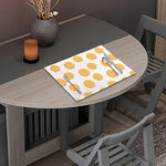 Cute Waffle Pattern Print Placemat