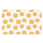 Cute Waffle Pattern Print Polyester Doormat