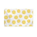 Cute Waffle Pattern Print Polyester Flag