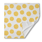 Cute Waffle Pattern Print Silk Bandana