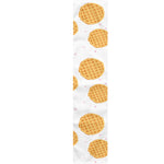 Cute Waffle Pattern Print Table Runner