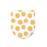 Cute Waffle Pattern Print Toilet Lid Cover